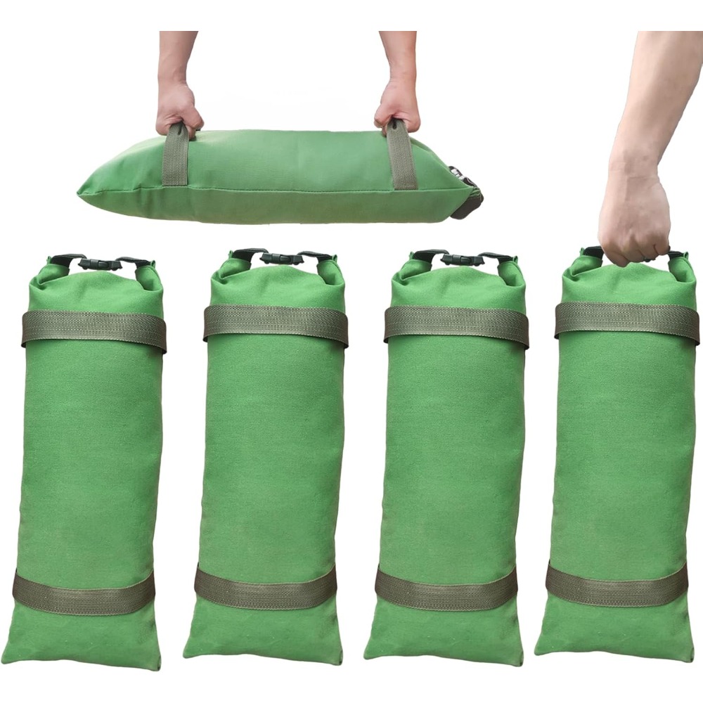 Flood Barrier Bag - 4 sztuki grubych, płóciennych worków na