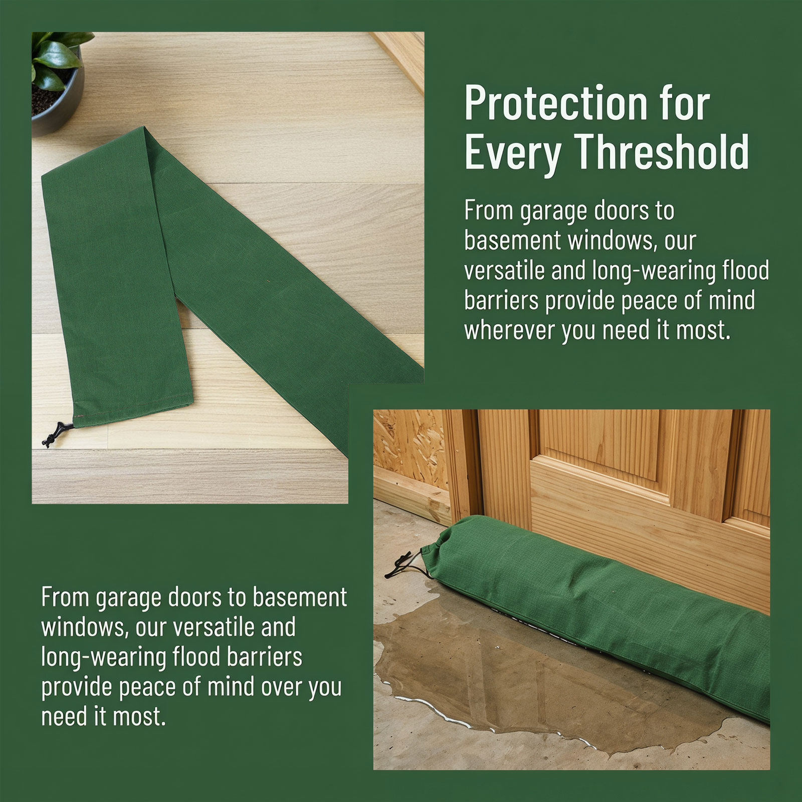 3 sztuki – płócienne torby z p – Flood Barrier Bag recenzja i cena