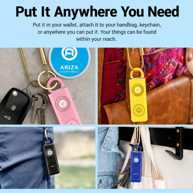 Akumulatorowy, elektroniczny,  – Personal Alarm Keychain recenzja i cena