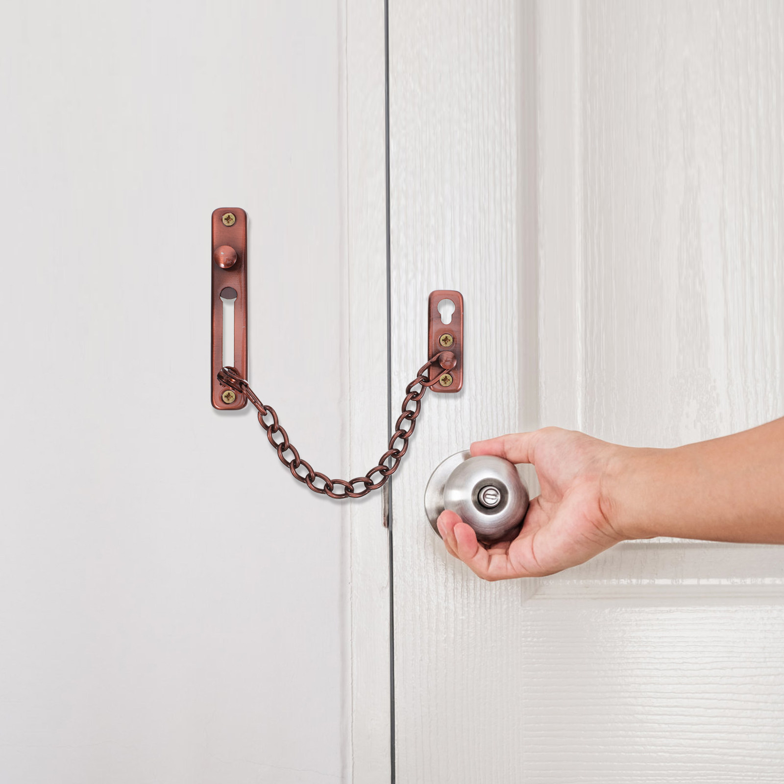 2 sztuki – zabezpieczający łań – Security Chain Door recenzja i cena